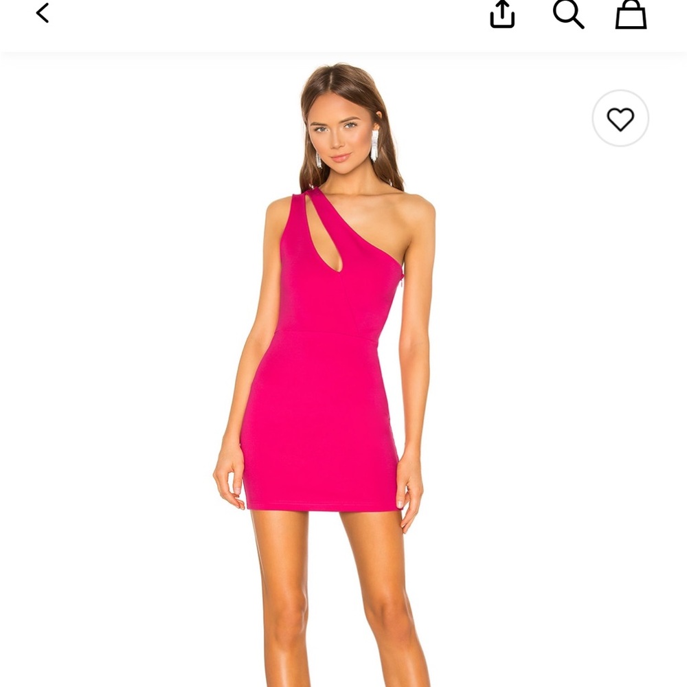 NAVA ASYMMETRICAL MINI DRESS